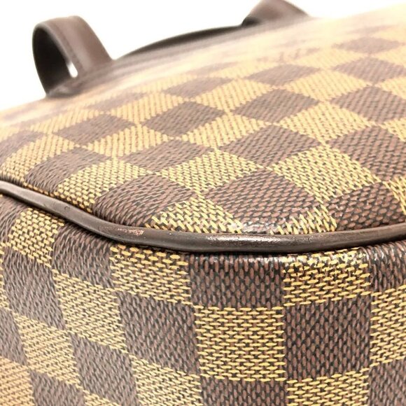 LOUIS VUITTON Parioli Shoulder bag Tote Bag Damier Canvas Brown/Orange - Picture 10 of 12